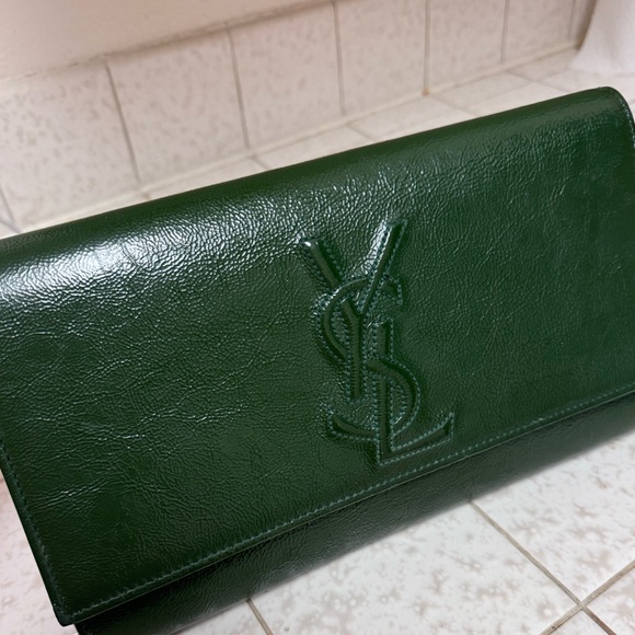 YSL  Patent Belle De Jour clutch bag - Picture 3 of 5